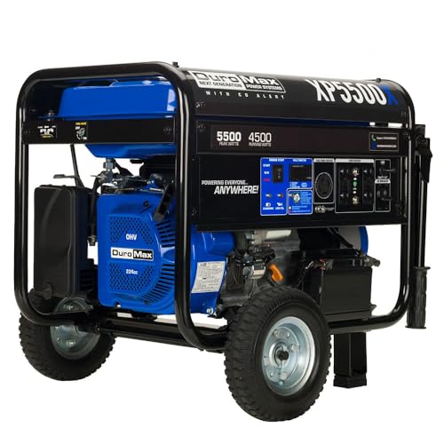 DuroMax XP5500X 5,500-Watt Electric Start Portable Generator