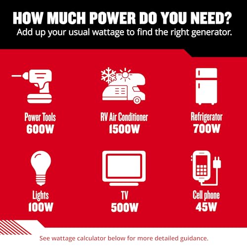 Craftsman 3,000-Watt Gas Portable Generator - Powerful & Versatile