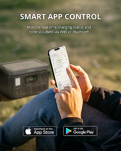 GROWATT VITA550 Portable Power Station: 600W Output, LiFePO4 Battery