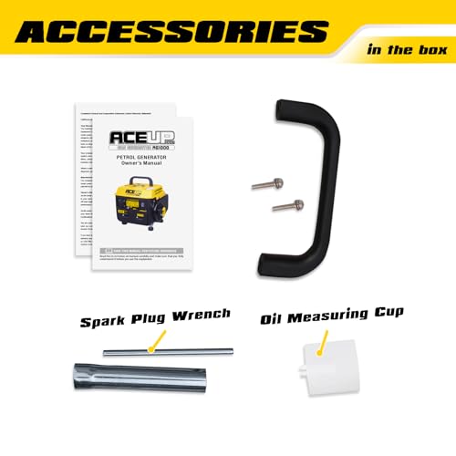 Aceup 1,000W Gas-Powered Portable Generator - Camping