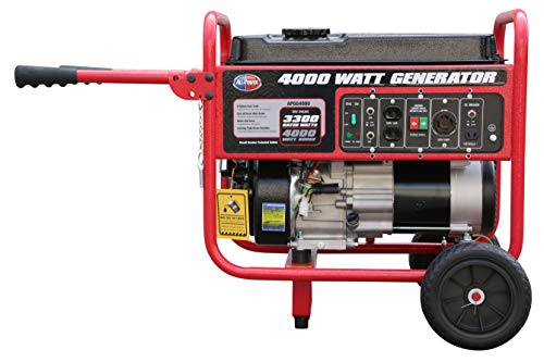 All Power America 4000W Portable Gas Generator with Wheel Kit