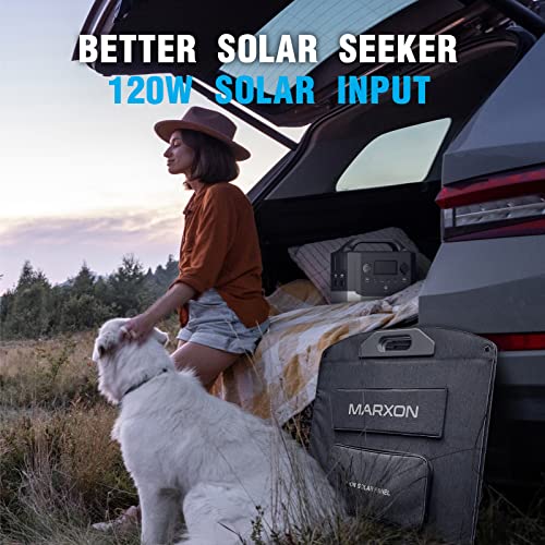 MARXON 300Wh Portable Power Station: 1.5hr Fast Recharge