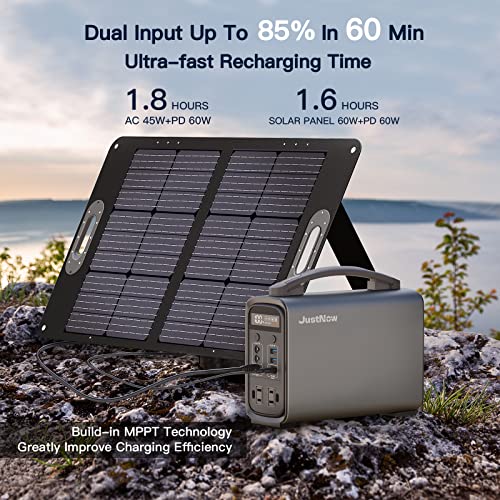 Portable Power Station: LiFePO4 Battery 60000mAh Backup