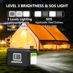 GENSROCK 120W Portable Solar Power Station