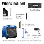 Westinghouse 4500 Peak Watt Super Quiet Portable Generator