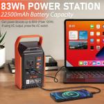 Portable Power Station: 83Wh Takki Solar Generator