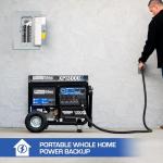 DuroMax XP13000X 500cc Gas Portable Generator with CO Alert