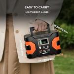 Portable 200W Power Station for Camping and Emergencies