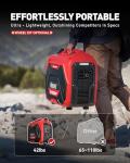 ERAYAK 2400W Portable Inverter Generator - Compact & Lightweight