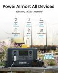 DEENO Portable Power Station X1500: 1036Wh of Power