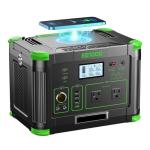 GRECELL 1000W Portable Power Station with Solar