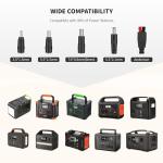 100W Portable Solar Panel for Power Station Generator