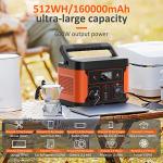 Tiexei Portable Power Station - 600W(Peak 1200W)