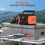 Tiexei Portable Power Station - 600W(Peak 1200W)