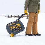 Firman Portable Gas Generator: 3300/3000 Watt Recoil Start