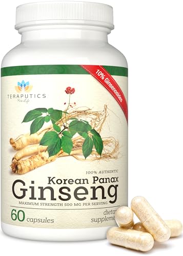 Korean Ginseng Capsules for Energy & Focus