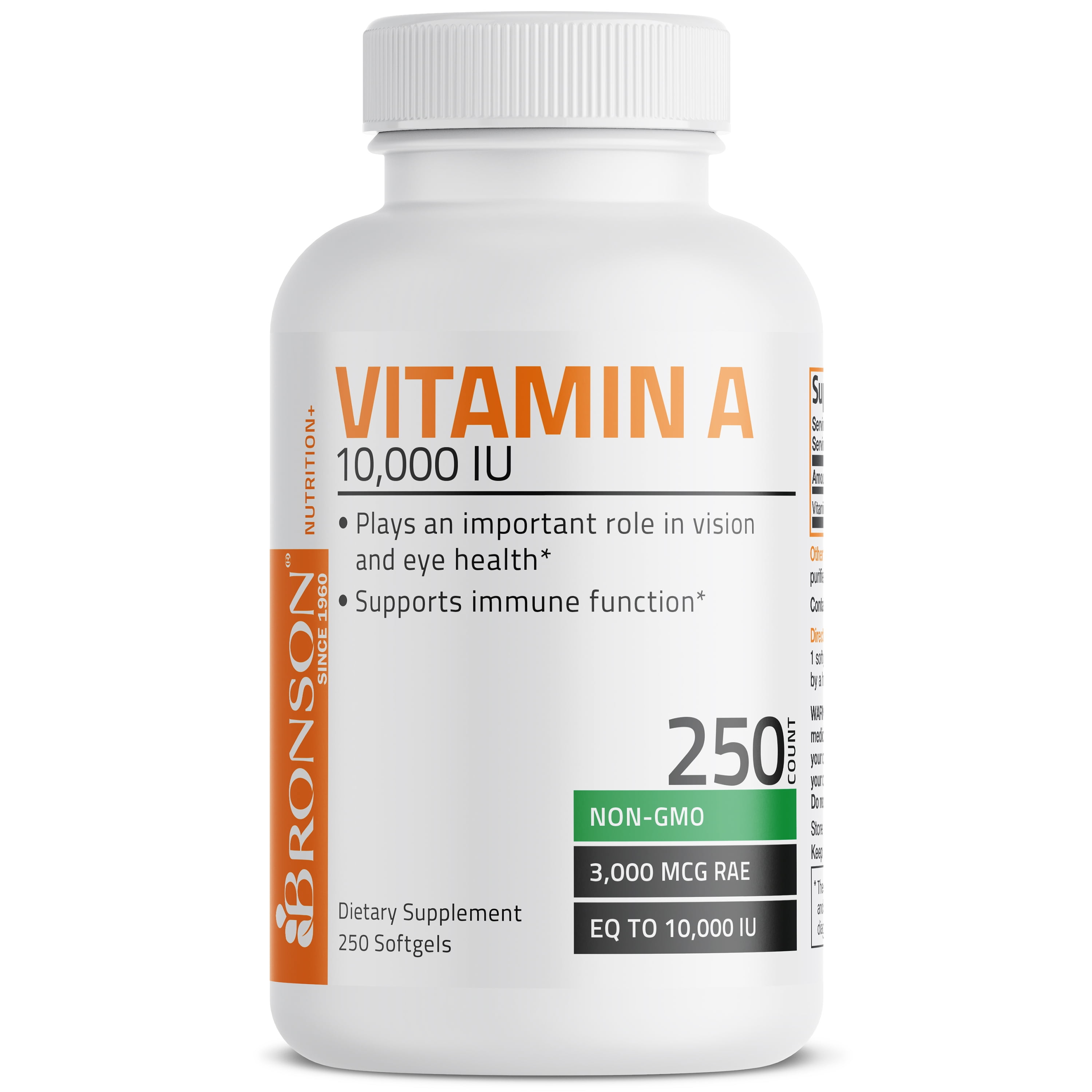 Premium Vitamin A 10,000 IU Softgels for Health