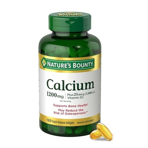 2-Pack Nature's Bounty Calcium + D3 Softgels (240)