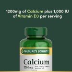 2-Pack Nature's Bounty Calcium + D3 Softgels (240)