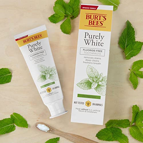 Burt's Bees Purely White Toothpaste Trio