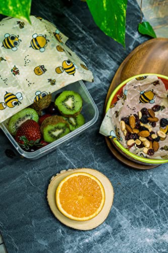 Eco Hive Beeswax Food Wraps - 6 Pack