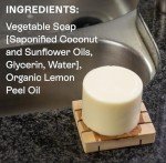 Eco-Friendly Lemon Dish Soap Bar