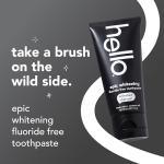 Eco-friendly whitening toothpaste with charcoal & coconut