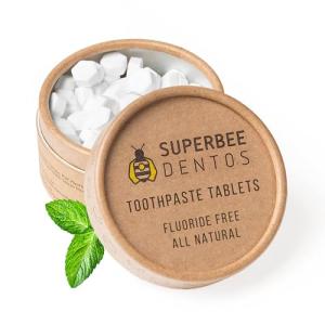 Eco-Friendly Chewable Toothpaste Tablets - Spearmint