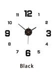 Creative Digital Glow-In-The-Dark Clock Personality Home Diy Wall Clock Decorative Wall Mount Clock Acrylic Wall Clock