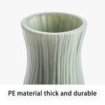 1pc Modern Flower Vase White Pink Blue Plastic Basket Nordic Home Living Room Decoration Ornament Flower Arrangement
