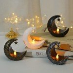 Candle Holder Middle East Style Star Moon Style Candlestick Modern Romantic Christmas Home Wedding Party Decoration Supplies