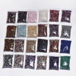 Natural Stones Gravel Crystals Chip Quartz Ore Minerals Reiki Healing Tumbled Agates Specimen Home Aquarium Fish Tank Decoration