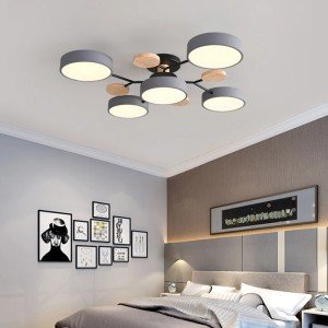 IRALAN Modern Ceiling pendant lamp Decoration home Macaron color LED ceiling pendant chandelier Lamps for room kitchen office