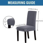 1pcs, high elastic dining chair cover, polyester material, suitable for dining room, wedding banquet, home decoration