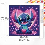 Disney Diamond Mosaic Lilo Stitch Painting Full Round Stitch Embroidery Cartoon Picture Rhinestones New Arrival Decor For Home