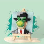 DIY World Famous Paintings,Fun Puzzle Toys For Children ,Surprise Gifts,Can Be Used As Fun Decorations For Offices And Homes.