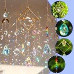 HYBEADS DIY Suncatchers, 400 pcs Sun Catchers Making Supplies Kit Art and Crafts for Adults Prism Hanging Decorative Suncatcher with Crystals Rainbow Maker for Indoor Windows Office Home Decor
