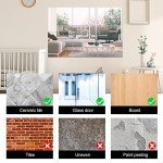 12" x 12" Acrylic Flexible Mirror Sheets, 12 Pack Self-Adhesive Mirror Tiles, Square Cuttable Wall Stickers, Non-Glass, Safety Reflective for DIY Craft Home Wall Decor
