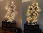 Lituplife 2PCS Enchanted Willow Vine Light for Home Decor,Flexible DIY Lighted Branches with Remote On/Off Timer Dimmer,Lighted Willow Vine 144LEDs Lights for Bedroom Aesthetic Living Room Decor