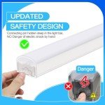 12-Pack LED Hexagon Garage Light: 12700LM Car Detailing Shop Light, DIY Splicing Ceiling & Wall Decor Lights, for Workshop Basement Gym Warehouse Bar Gaming Room (12-Packs)