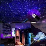 Car Roof Star USB Light LED Starry Laser Atmosphere Ambient Projector Auto Decoration Night Light Home Decor Galaxy Lights