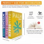 Islamic Kaaba Mosque Luxe Fake Book Storage Box Home Interior Decoration Decorative Books Coffee Table Bedroom Living Room Decor