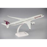 2025 New 1:200 Scale A350-1000 Qatar Airways Airlines ABS Plastic Airplane Model Aircraft Plane Assembly Collection Display Fans