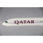 2025 New 1:200 Scale A350-1000 Qatar Airways Airlines ABS Plastic Airplane Model Aircraft Plane Assembly Collection Display Fans