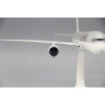 2025 New 1:200 Scale A350-1000 Qatar Airways Airlines ABS Plastic Airplane Model Aircraft Plane Assembly Collection Display Fans