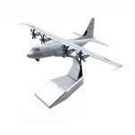 1:200 Scale USAF C-130J Super Hercules transport aircraft Model and Display Stand Collectible Gifts C130 Alloy Airplane Model