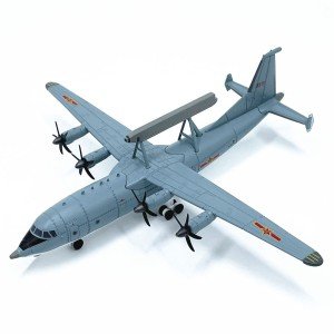 Diecast 1:200 Scale Chinese Air Force 200 Early Warning Aircraft KJ-200 Aircraft Model Alloy Finished Product Aircraft Model