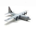 1:200 Scale USAF C-130J Super Hercules transport aircraft Model and Display Stand Collectible Gifts C130 Alloy Airplane Model