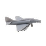 5PCS A-4 Skyhawk Airplane 1/2000 700 400 350 200 Scale Model Attacker Aeroplane Resin Assembly Toys Attacking Aircraft
