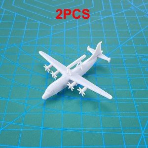 2PCS China KJ-200 Air Early Warning Aircrafts Mould 1/350 400 700 Scale Airplane Toys Uncolored Resin Plane Model for DIY Hobby